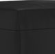 vidaXL Πάγκος, Μαύρος, 100x35x41 cm, Επενδυμένος με Συνθετικό Δέρμα