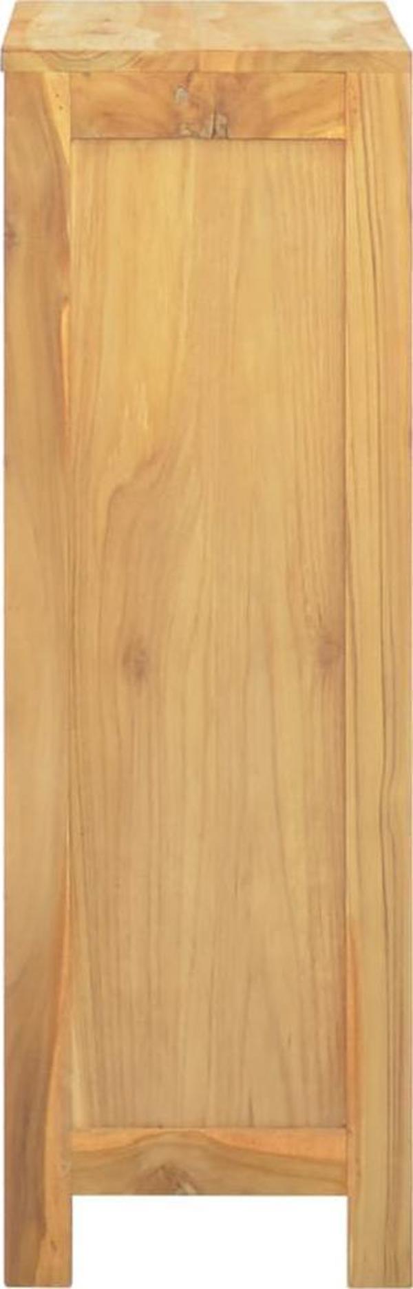 vidaXL vidaXL Komoda, 55x30x90 cm, lite drewno tekowe