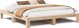 vidaXL Rama κρεβατιου χωρις στρωμα 200x200 cm μασιφ πευκο