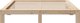 vidaXL Rama κρεβατιου χωρις στρωμα 200x200 cm μασιφ πευκο