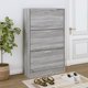 vidaXL Szafka na buty, γκρι δρυς Σομόνα, 63x24x103 εκ.