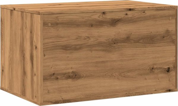 vidaXL Szafka na kuwete, dab artisan, 80x50x45 cm