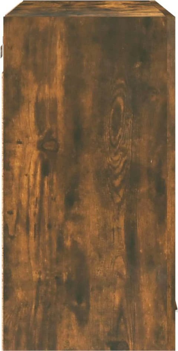 vidaXL Κρεμαστό ντουλάπι από καπνιστή δρυ 80 x 31 x 60 cm