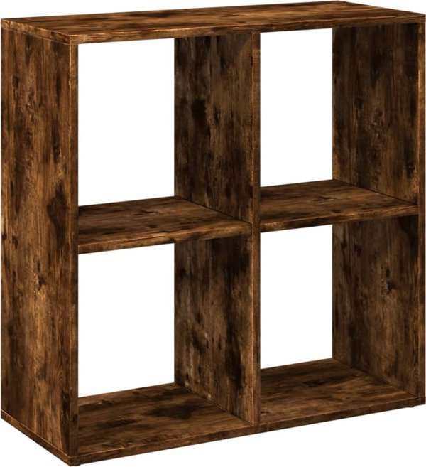 vidaXL Ράφι διαχωριστικό καπνιστής δρυός 69,5x29x69,5 εκ.
