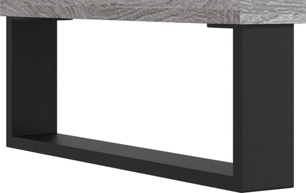 vidaXL Ντουλάπι παπουτσιών, γκρι δρυς σονόμα, 102x36x60 cm