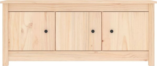 vidaXL Szafka na buty, 110x38x45,5 cm, lite drewno sosnowe