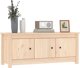 vidaXL Szafka na buty, 110x38x45,5 cm, lite drewno sosnowe