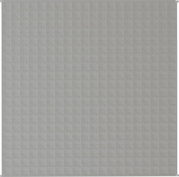 vidaXL Βάρος κουβέρτα, γκρι, 200x200 cm, 13 kg, ύφασμα