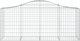 vidaXL Kosze gabionowe, 12 τεμ, 200x50x80/100 εκ, γαλβανισμένο σίδερο