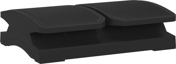 vidaXL υποπόδιο μαύρο 43,5x32,5x10,5 εκ.