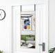 vidaXL Καθρέφτης πόρτας χρυσός, 40x100 cm, γυαλί και αλουμίνιο