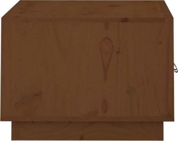 vidaXL Stolik Kawowy, Μέλι Καφέ, 80x50x35 cm, Στερεό Πεύκο