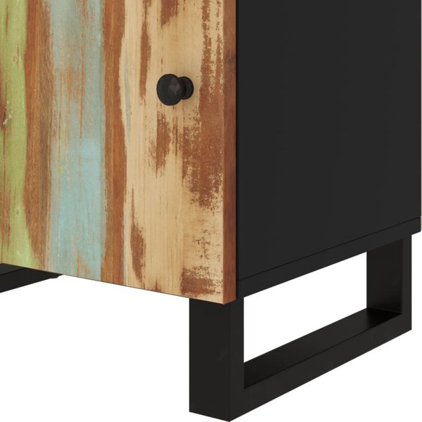 vidaXL vidaXL Szafka nocna, 50x33x60 cm, lite drewno z odzysku