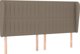 vidaXL Υποβραχιόνιο Πολυθρόνας, Ταμπά, 183x23x118/128 cm, Ύφασμα