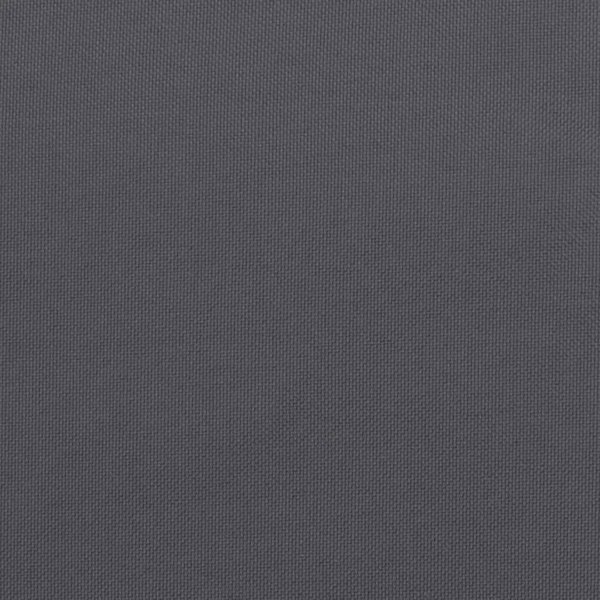 vidaXL Μαξιλάρι παλέτας γκρι 50x50x12 εκ. από ύφασμα