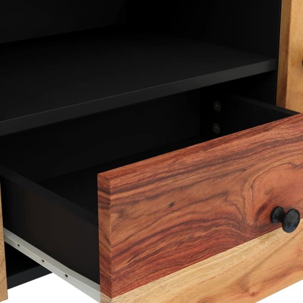 vidaXL Έπιπλο Τηλεόρασης, 105x33.5x46 εκ., Ακακία και Συνθετικό Ξύλο
