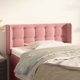 vidaXL Zaglowek uszak 83x16x78/88 cm, αξεσουάρ από βελούδο
