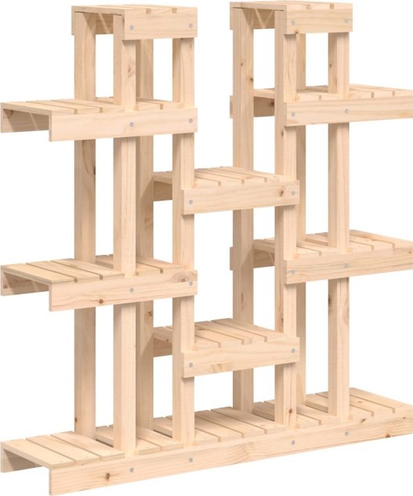 vidaXL vidaXL Kwietnik 104,5x25x109,5 cm, lite drewno sosnowe