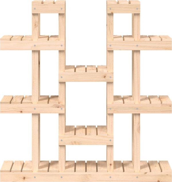 vidaXL vidaXL Kwietnik 104,5x25x109,5 cm, lite drewno sosnowe
