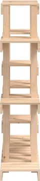 vidaXL vidaXL Kwietnik 104,5x25x109,5 cm, lite drewno sosnowe