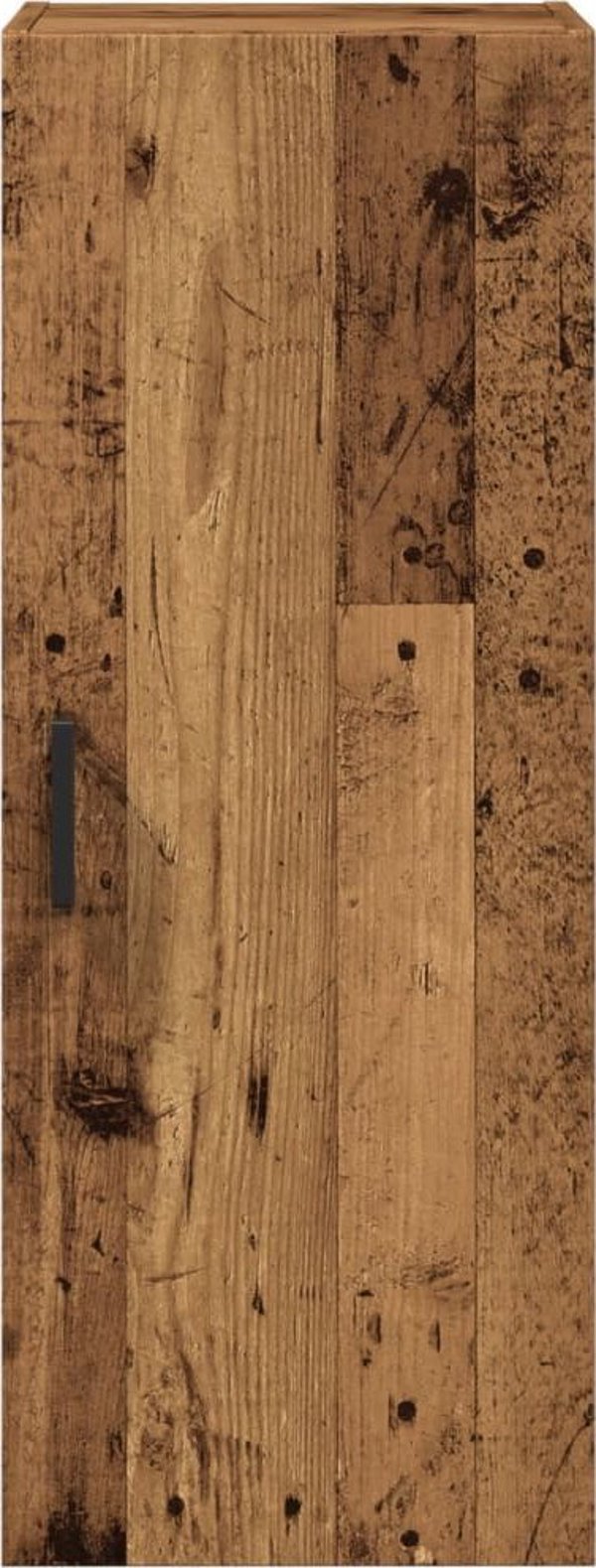 vidaXL Κρεμαστή Ντουλάπα, Παλιό Ξύλο, 34,5x34x90 εκ.
