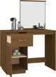 vidaXL Τουαλέτα μέλι καφέ 95x50x134 cm από ξύλο πεύκου