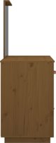 vidaXL Τουαλέτα μέλι καφέ 95x50x134 cm από ξύλο πεύκου