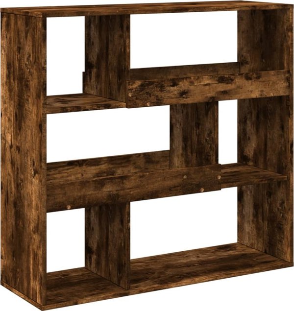 vidaXL Regal na ksiazki/przegroda, dymny dab, 100x33x94,5 cm
