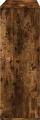 vidaXL Regal na ksiazki/przegroda, dymny dab, 100x33x94,5 cm