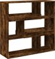 vidaXL Regal na ksiazki/przegroda, dymny dab, 100x33x94,5 cm