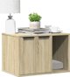 vidaXL Ντουλάπι για άμμο γάτας δρυς sonoma 60x40x40 εκ.