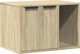 vidaXL Ντουλάπι για άμμο γάτας δρυς sonoma 60x40x40 εκ.