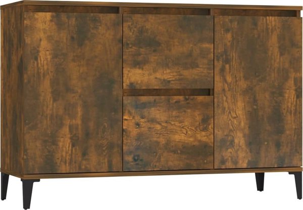 vidaXL Ντουλάπι καπνιστό δρυς 104x35x70 cm