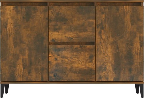 vidaXL Ντουλάπι καπνιστό δρυς 104x35x70 cm