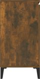 vidaXL Ντουλάπι καπνιστό δρυς 104x35x70 cm
