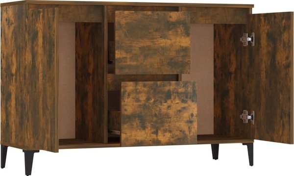 vidaXL Ντουλάπι καπνιστό δρυς 104x35x70 cm