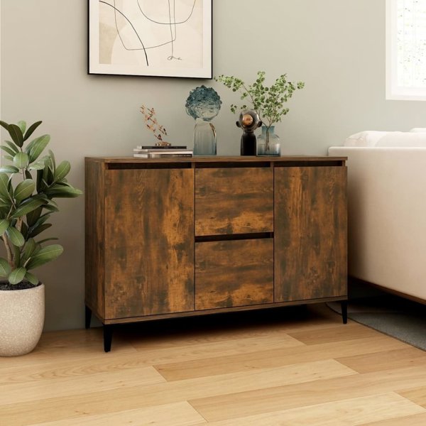vidaXL Ντουλάπι καπνιστό δρυς 104x35x70 cm
