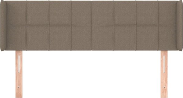 vidaXL Προσκέφαλο uszak, ταουπέ, 147x16x78/88 cm, ύφασμα