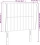 vidaXL Κεφαλάρι uszak, σκούρο πράσινο, 93x23x118/128 εκ., βελούδο