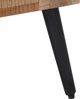vidaXL Πάγκος, 110x35x45 cm, από μασίφ ανακυκλωμένο ξύλο τεϊκού