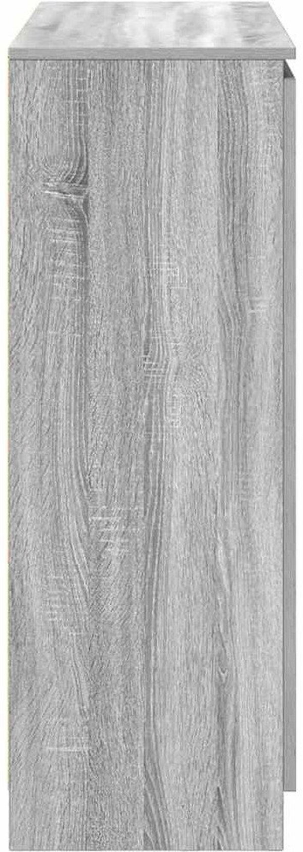 vidaXL Συρταριέρα με Συρτάρια, Χρώμα Γκρι Sonoma, 100,5x35x98,5 εκ.