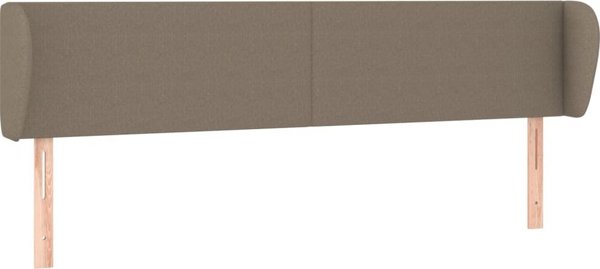 vidaXL Κεφαλάρι uszak τουπέ, 203x23x78/88 cm, ύφασμα