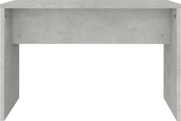 vidaXL Zestaw με τουαλέτα, γκρι σκυροδέματος, 86,5 x 35 x 136 cm