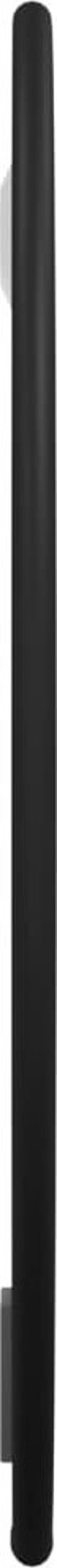 vidaXL Lustro scienne, czarne, 30 cm, okragle