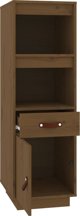 vidaXL Regal, μελί καφέ, 34x40x108,5 cm από μασίφ πεύκο