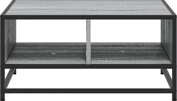 vidaXL Τραπεζάκι καφέ, γκρι δρυς sonoma, 60,5x60,5x30 εκ.