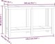 vidaXL Πάγκος εργασίας γκρι 140x50x80 εκ., φυσικό πεύκο