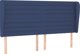 vidaXL Κεφαλάρι uszak μπλε 203x23x118/128 εκ. ύφασμα