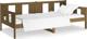 vidaXL καναπές κρεβάτι μελιτζανί από πεύκο 90x190 cm