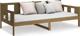 vidaXL καναπές κρεβάτι μελιτζανί από πεύκο 90x190 cm